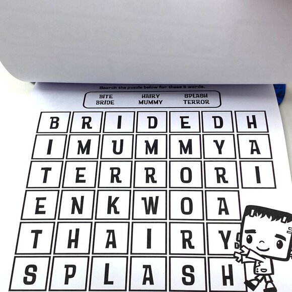 Universal Monsters Halloween Imagine Ink Activity Book Travel Frankenstein - Picture 11 of 11